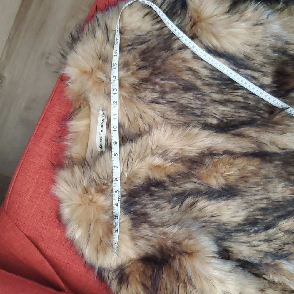 NWT - Stoned Immaculate - Incredible & Fluffy Faux Fur Jacket - Picture 9 of 11